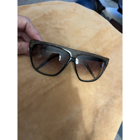 Lot 4 Vintage Sunglasses Eyewear Frames 70s 80s Retro Unisex Oversized Festival - Picture 3 of 16